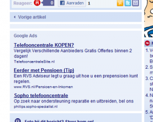 google adsense search